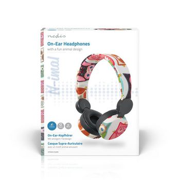 HPWD4102BK Bedrade on-ear koptelefoon | 3,5 mm | kabellengte: 1.20 m | 85 db | zwart  foto