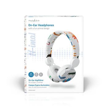 HPWD4104WT Bedrade on-ear koptelefoon | 3,5 mm | kabellengte: 1.20 m | 85 db | wit  foto