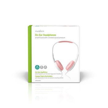 HPWD4200PK Bedrade on-ear koptelefoon | 3,5 mm | kabellengte: 1.20 m | 82 db | roze  foto