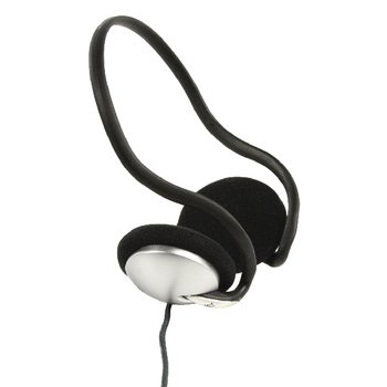 HQ-HP122NB Hoofdtelefoon on-ear 3.5 mm 2.1 m zilver/zwart
