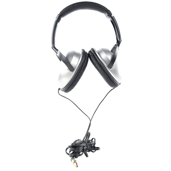 HQ-HP137HF Hoofdtelefoon over-ear 3.5 mm zilver/zwart Product foto