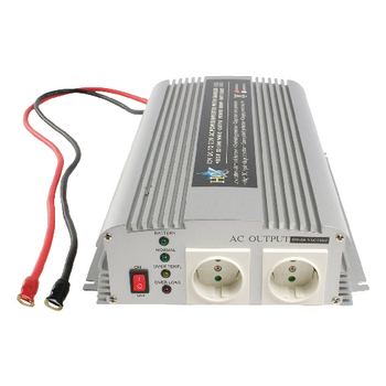 HQ-INV1KC/12 Inverter gemodificeerde sinusgolf 12 vdc - ac 230 v 1000 w f (cee 7/3) Product foto