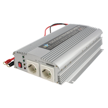 HQ-INV1KC/12 Inverter gemodificeerde sinusgolf 12 vdc - ac 230 v 1000 w f (cee 7/3)