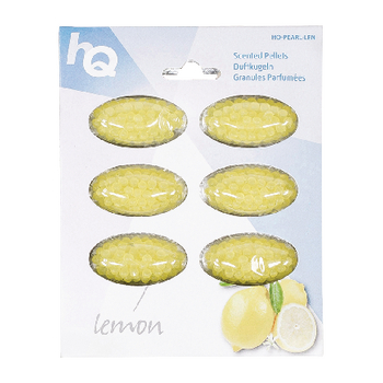 HQ-PEARL-LEN Stofzuiger verfrissing parels citroen