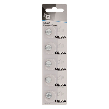 HQCR1220/5BL Lithium knoopcel batterij cr1220 3 v 5-blister