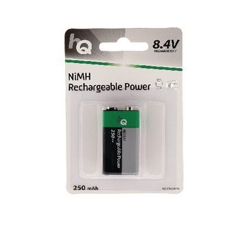 HQHF9-250/1B Oplaadbare nimh batterij e-block 8.4 v 250 mah 1-blister