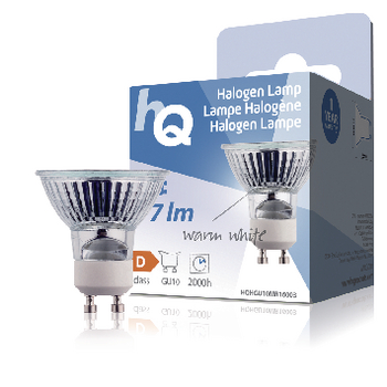 HQHGU10MR16003 Halogeenlamp gu10 mr16 20 w 77 lm 2800 k Verpakking foto