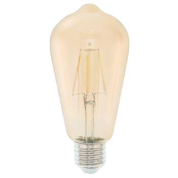 HQLFE27ST64001 Led vintage filamentlamp st64 4 w 345 lm 2700 k
