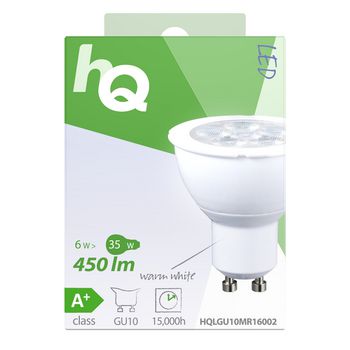 HQLGU10MR16002 Led-lamp gu10 par16 4 w 230 lm 2700 k Verpakking foto