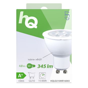 HQLGU10MR16003 Led-lamp gu10 par16 4.8 w 345 lm 2700 k Verpakking foto