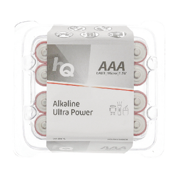 HQLR03/20BOX Alkaline batterij aaa 1.5 v 20-doos Verpakking foto