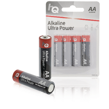 HQLR6/4BL Alkaline batterij aa 1.5 v 4-blister Verpakking foto
