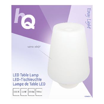 HQMARS01 Tafellamp 3.6 w wit Verpakking foto