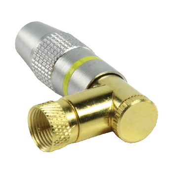 HQS-SFC002 F-connector 7.0 mm female zilver Product foto