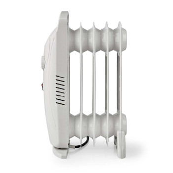 HTOI30WT5 Mobiele olieradiator | 500 w | 5 vinnen | instelbare thermostaat | 1 warmte stand | wit Product foto
