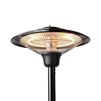 HTPA15EBK Patio verwarmer | 1500 w | 1 warmte stand | omvalpreventie | ip34 | zwart Product foto