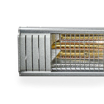 HTPA30ESS Patio verwarmer | 2000 w | 9 warmte standen | wandmontage | ip65 | aluminium Product foto
