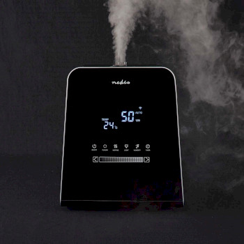 HUMI150BKW Smartlife luchtbevochtiger | 110 w | met koele en warme mist | 5.5 l | hygrometer | timer | afstands Product foto