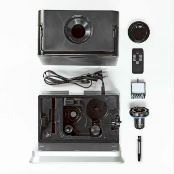 HUMI150BKW Smartlife luchtbevochtiger | 110 w | met koele en warme mist | 5.5 l | hygrometer | timer | afstands Inhoud verpakking foto