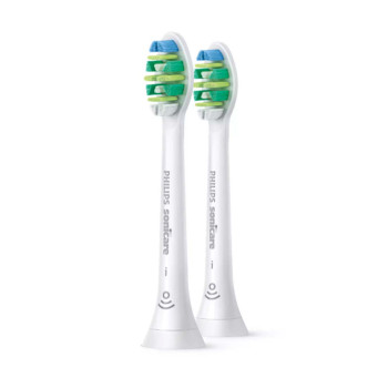 HX9002/10 Hx9002/10 sonicare i intercare standaard sonische opzetborstels - 2 stuks wit