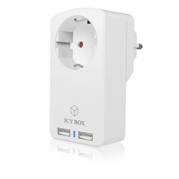 IB-CH204 Lader 1-uitgang 2.5 a usb / eu wit
