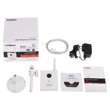 IC-3115W Ip-camera binnen 1280x720 wit Inhoud verpakking foto