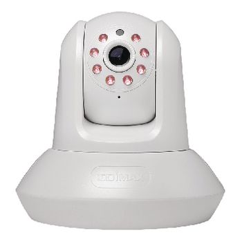 IC-7112W Hd pan-tilt ip-camera binnen 1280x720 wit In gebruik foto