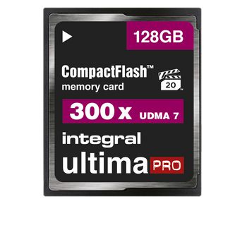 INCF128G300W Compactflash geheugenkaart klasse 6 128 gb