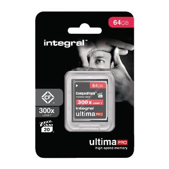 INCF64G300W Cf (compact flash) geheugenkaart 6 64 gb Verpakking foto