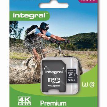 INMSD128GB Microsdxc geheugenkaart uhs-i 128 gb Verpakking foto