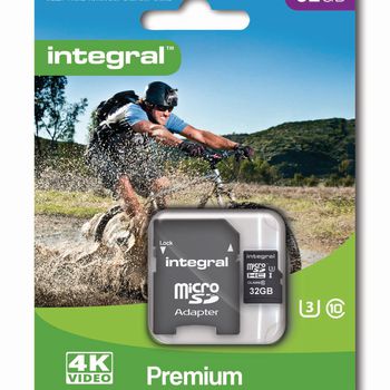 INMSD32GB Microsdhc geheugenkaart uhs-i 32 gb Verpakking foto
