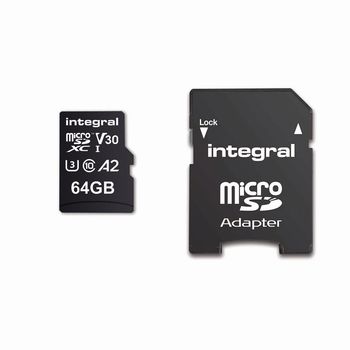 INMSDX64GV30 Microsdxc / sd geheugenkaart v30 64 gb Product foto