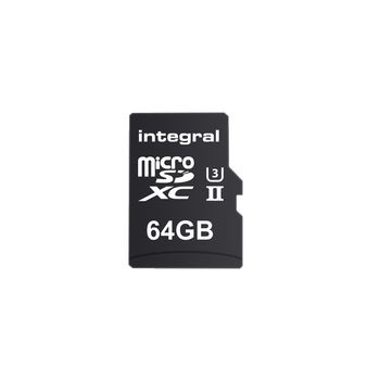 INSD64GV60 Microsdxc geheugenkaart klasse 10 / uhs-ii / u3 64 gb