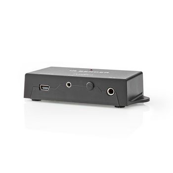 IREX050BK Infrarood extender voor afstandsbediening | signaalbereik: 7.0 m | 3 apparaten | abs | zwart Verpakking foto