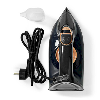 IRON1000 Stoomstrijkijzer | 2200 w | 25 g/m | stoomstoot | keramiek | 0.26 l Inhoud verpakking foto