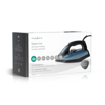 IRON2000 Stoomstrijkijzer | 2600 w | 25 g/m | stoomstoot | keramiek | 0.32 l Verpakking foto