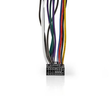 ISOCKW16PVA Iso-kabel voor autoradio | iso-compatibiliteit: kenwood | 0.15 m | rond | pvc | polybag Product foto