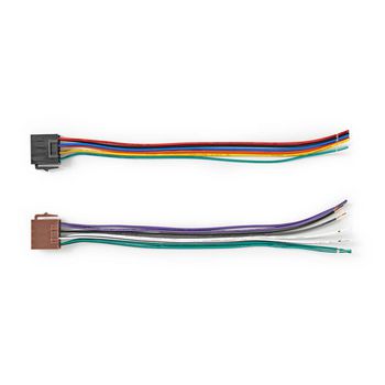 ISOCSTANDVA Iso-kabel voor autoradio | standaard | 0.15 m | rond | pvc | polybag Product foto