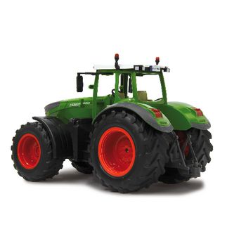 JAM-405035 R/c-tractor 2.4 ghz control 1:16 groen/zwart In gebruik foto