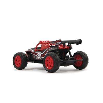 JAM-410010 R/c-buggy cubic desert rtr 2.4 ghz control 1:14 rood Product foto