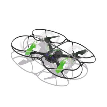 JAM-422039 R/c-drone motionfly g-sensor compass turbo flip 2.4 ghz control zwart/groen
