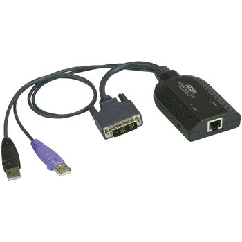 KA7166-AX Usb dvi virtual media kvm-adapter met smartcard-ondersteuning
