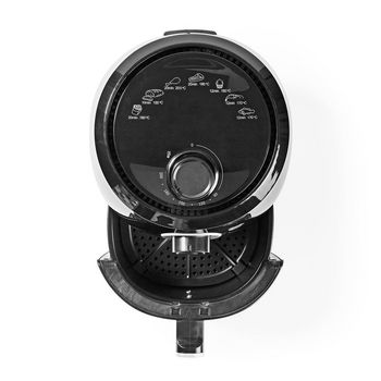 KAAF120FBK Heteluchtfriteuse | 2.4 l | tijdschakelaar: 30 min | analoog | aluminium / zwart Product foto