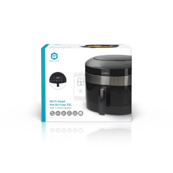 KAAF180BKW Smartlife heteluchtfriteuse | wi-fi | 7,2 l | tijdschakelaar: 60 min | aantal vooraf ingestelde prog  foto