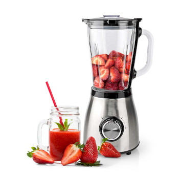 KABL350CAL Blender | 800 w | 1.5 l | glas | 2-snelheden | zilver / zwart Product foto