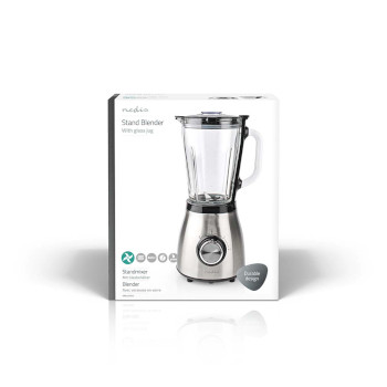 KABL350CAL Blender | 800 w | 1.5 l | glas | 2-snelheden | zilver / zwart  foto