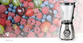 KABL350CAL Blender | 800 w | 1.5 l | glas | 2-snelheden | zilver / zwart Product foto