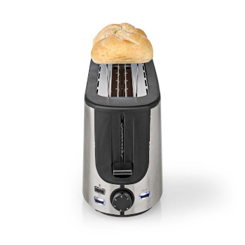 KABT310EAL Broodrooster | roestvrij stalen serie | 2 sneetjes brood | 1 lange sleuf | bruining niveaus: 6 | ont Product foto