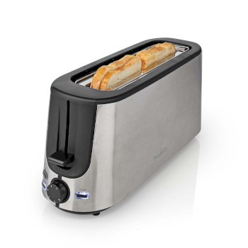 KABT310EAL Broodrooster | roestvrij stalen serie | 2 sneetjes brood | 1 lange sleuf | bruining niveaus: 6 | ont Product foto
