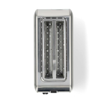 KABT400AL Broodrooster | 4 sneetjes brood | 2 lange sleuven | bruining niveaus: 7 | ontdooifunctie | aluminium Product foto